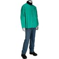 Pip Ironcat 9oz 30in Sateen Cotton Jacket, Green, S 7050/S